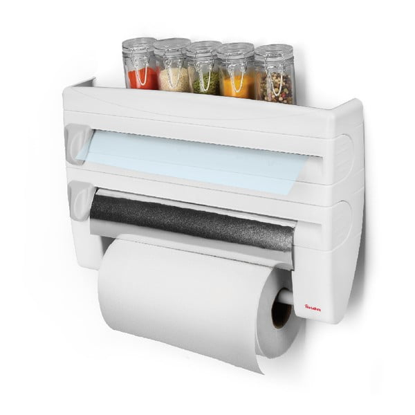 Schránka na kuchyňské utěrky a další doplňky Metaltex, délka 38 cm-image-3