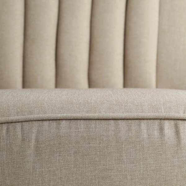 Krémové křeslo Denzzo Weave-image-3
