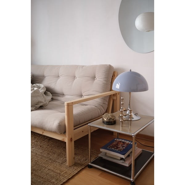 Vínová rozkládací pohovka 205 cm Knob – Karup Design-image-1