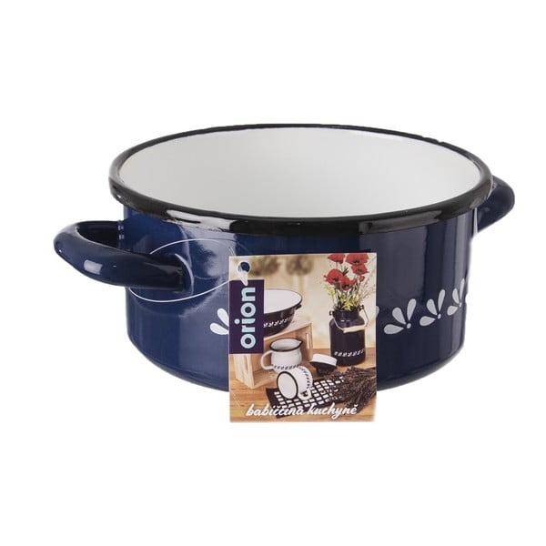 Modrý smaltovaný hrnek Orion, 1,5 l-image-4