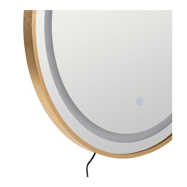 Nástěnné zrcadlo s osvětlením 60x60 cm – Ixia-image-2