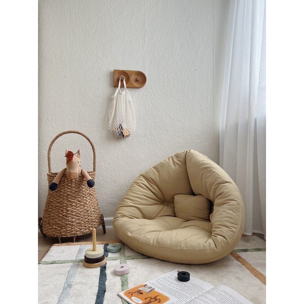 Žluté dětské křesílko Mini Nido - Karup Design-image-1