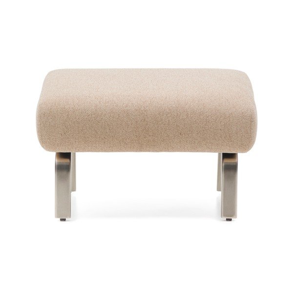 Světle hnědá žinylková podnožka Amsen – Kave Home-image-3