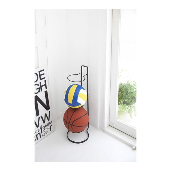 Černý stojan na míče YAMAZAKI Frame-image-1