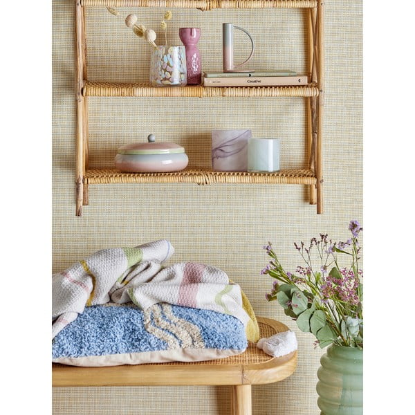 Růžová ručně vyrobená váza z kameniny (výška 14,5 cm) Embla – Bloomingville-image-2