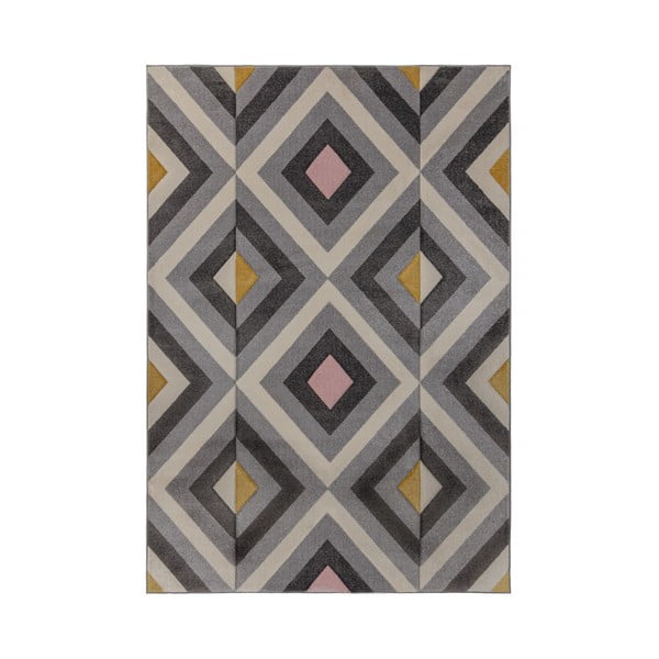 Šedý koberec Flair Rugs Paloma, 200 x 290 cm