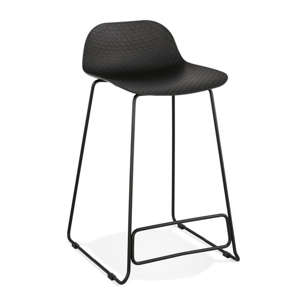 Černá barová židle Kokoon Slade, výška 85 cm