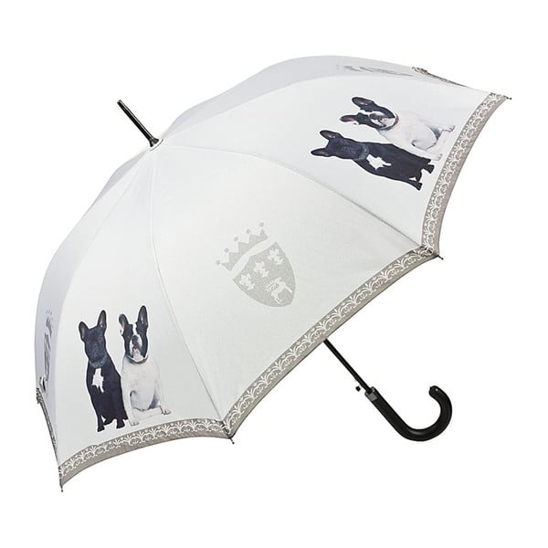 Holový deštník Von Lilienfeld French Bulldogs, ø 100 cm