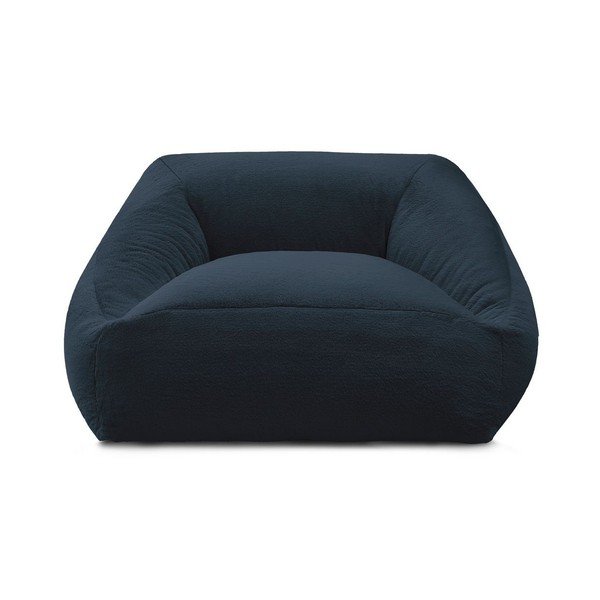 Tmavě modrý sedací vak z umělé kožešiny Lilibet – Bobochic Paris-image-3