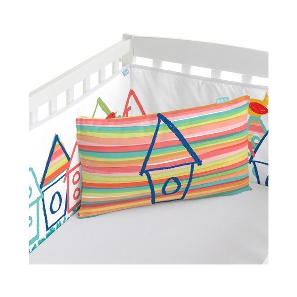 Výstelka do postýlky Moshi Moshi Birdhouse, 210 x 40 cm-image-1