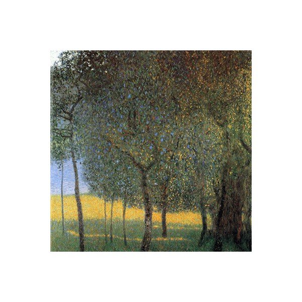 Reprodukce obrazu Gustav Klimt - Fruit Trees, 30 x 30 cm