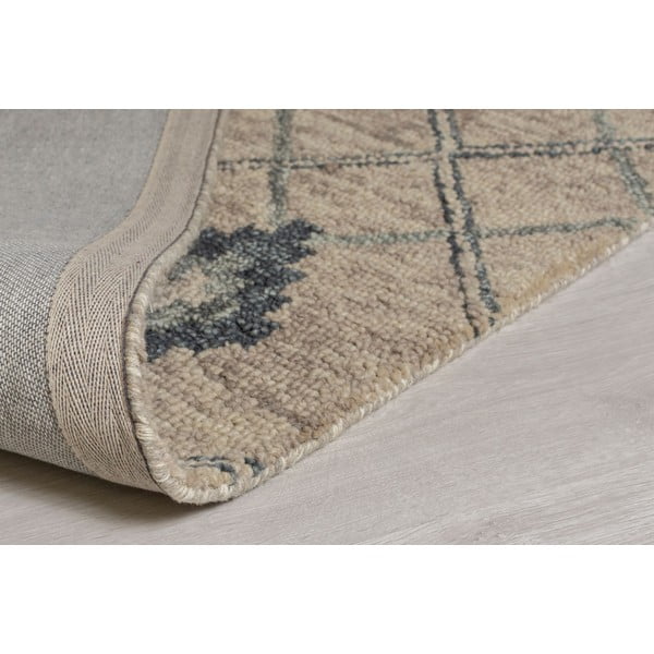 Šedý vlněný koberec Flair Rugs Diego, 160 x 230 cm-image-3