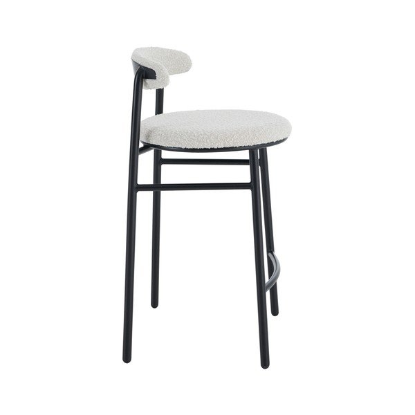 Krémová čalouněná barová židle (výška sedáku 67 cm) Bloggny – Ellos Home-image-3
