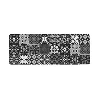 Černý běhoun z PVC 45x120 cm Salou – douceur d'intérieur