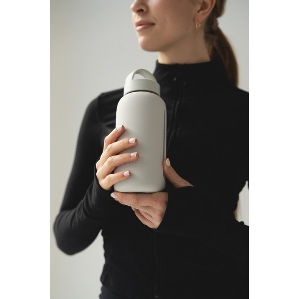 Bílá cestovní lahev 720 ml Nimbus Cloud – Muuki-image-3