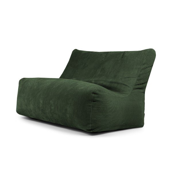 Zelený manšestrový sedací vak Sofa Seat Lounge – SLOWDOWN