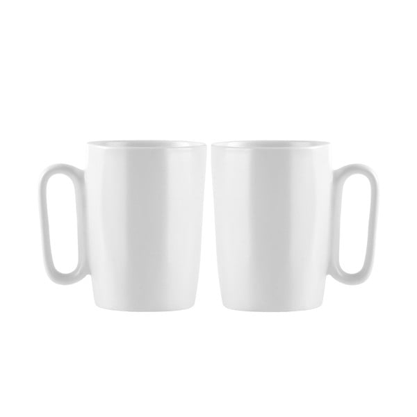 Bílé hrnky z kameniny v sadě 2 ks 250 ml Fuori – Vialli Design
