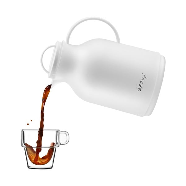 Bílá termoska Vialli Design, 1 l-image-4