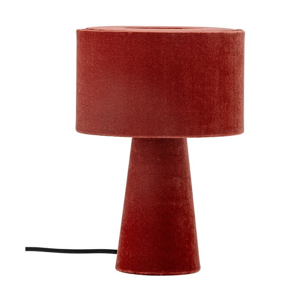 Červená stolní lampa s textilním stínidlem (výška 30 cm) Emmie – Bloomingville-image-2