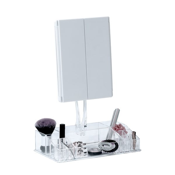 Kosmetické zvětšovací zrcadlo s osvětlením (3x) 34,5x39 cm Fanano – Wenko-image-3