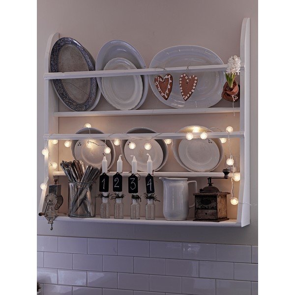 Transparentní LED světelný řetěz Markslöjd Boll, 20 světýlek, délka 220 cm-image-2