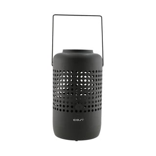 Černá plynová lampa Cosi Drop, výška 37 cm