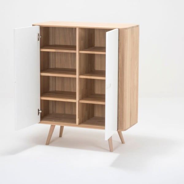 Skříň z dubového dřeva Gazzda Ena, 90 x 110 cm-image-1