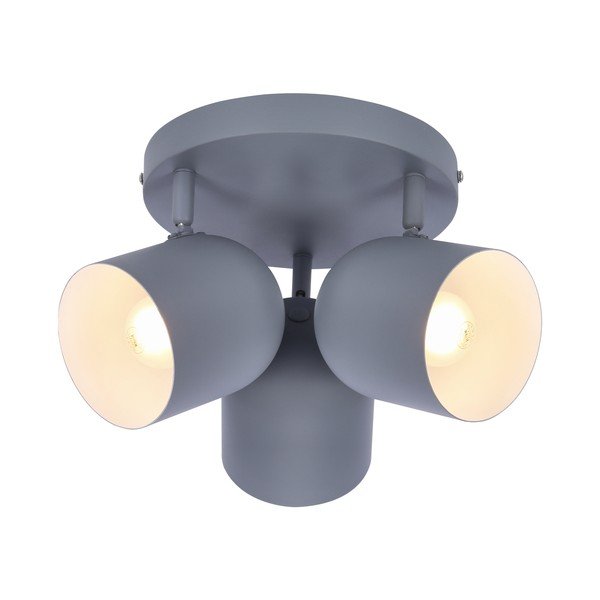 Světle modré stropní svítidlo s kovovým stínidlem 32x32 cm Azuro – Candellux Lighting-image-3