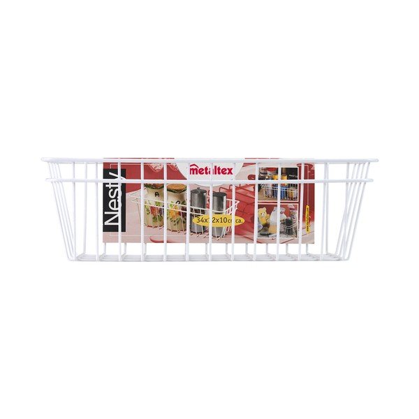 Multifunkční úložný košík Metaltex Multy, délka 33 cm-image-2
