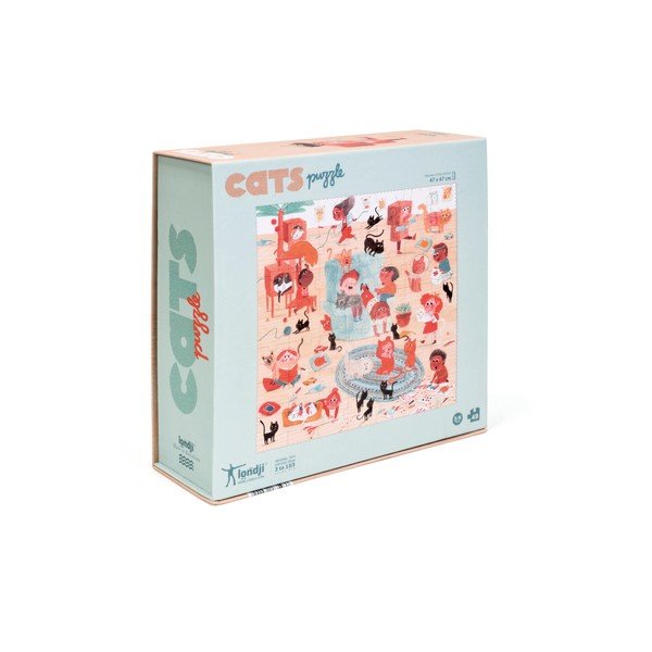 Puzzle kočičkové Londji, 49 dílků-image-2