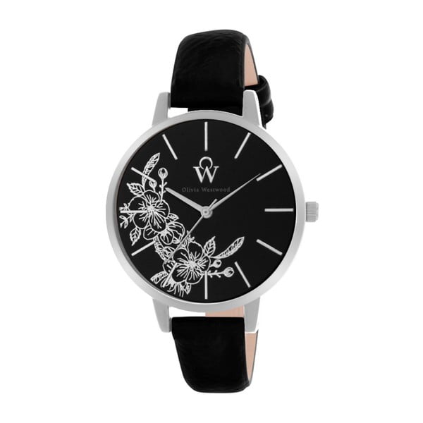 Dámské hodinky s řemínkem v černé barvě Olivia Westwood Kehena