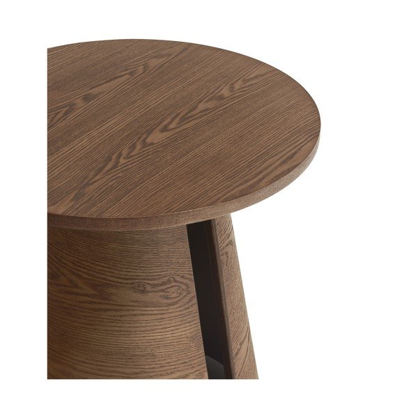 Kulatý odkládací stolek v dekoru jasanu ø 50 cm Cep – Teulat-image-2
