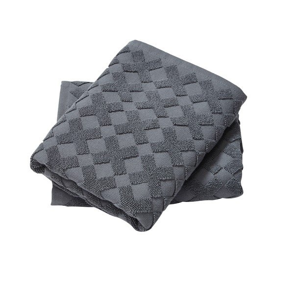 Osuška Cross Grey, 95x50 cm
