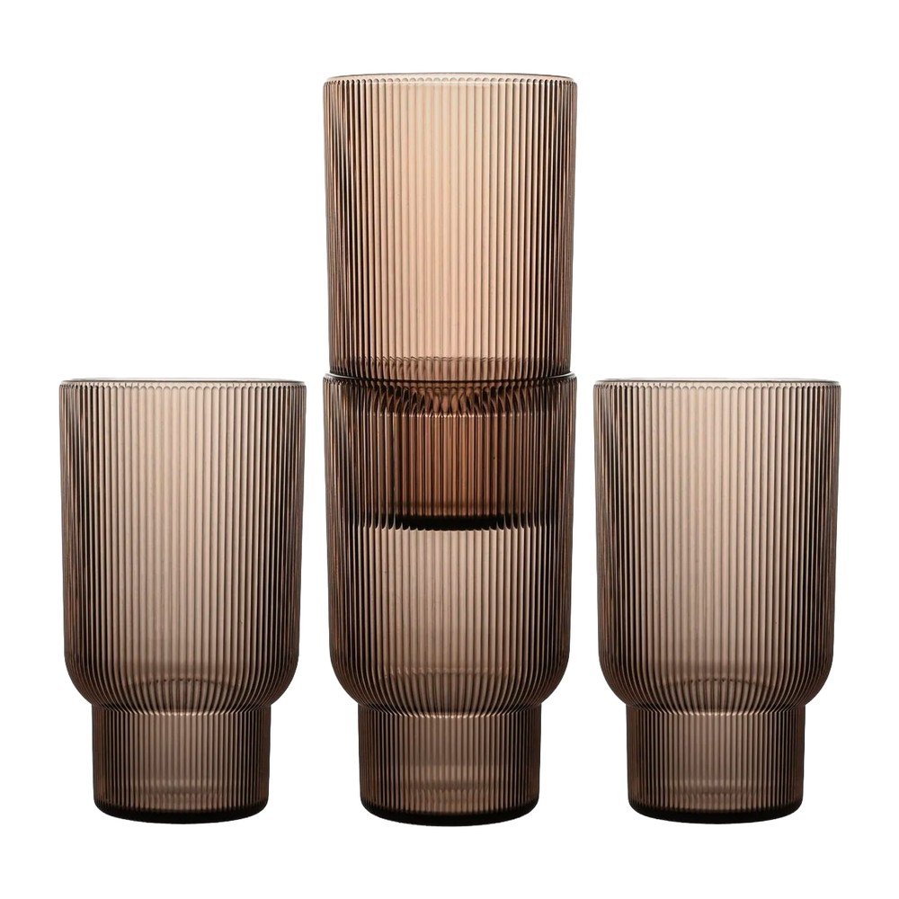 Sklenice z recyklovaného plastu v sadě 4 ks 430 ml Billi – Sagaform