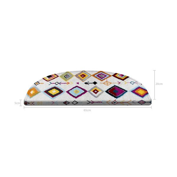 Nášlapy na schody v sadě 16 ks 65x20 cm Ethnic - Vitaus-image-4