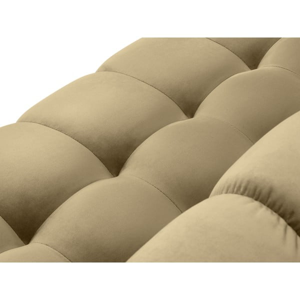 Béžová sametová pohovka Cosmopolitan Design Bali-image-1