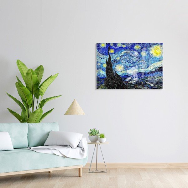 Skleněný obraz 70x50 cm Vincent van Gogh – Wallity-image-1