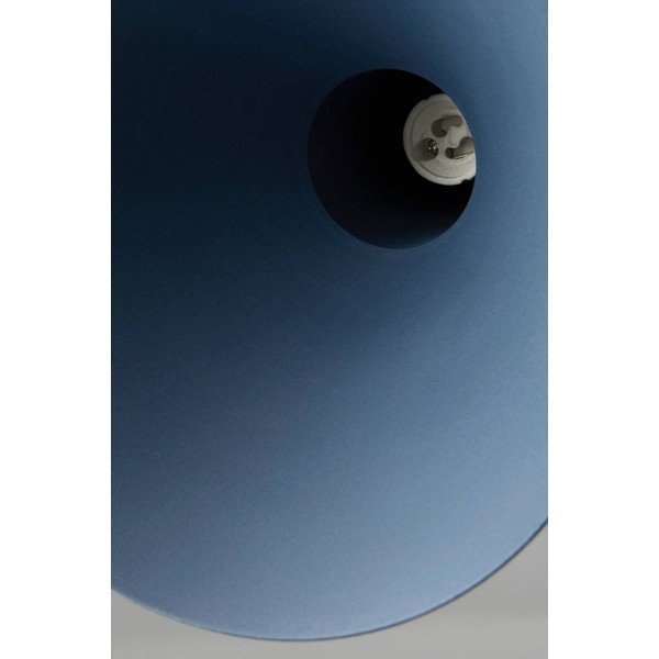 Modré hliníkové stmívatelné závěsné svítidlo ø 20,5 cm Evan – Jotex-image-4