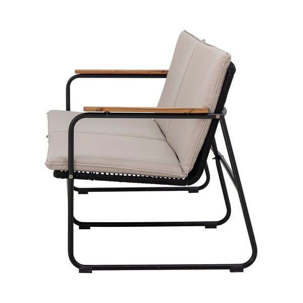 Černo-béžová zahradní pohovka Hampton - Bloomingville-image-4