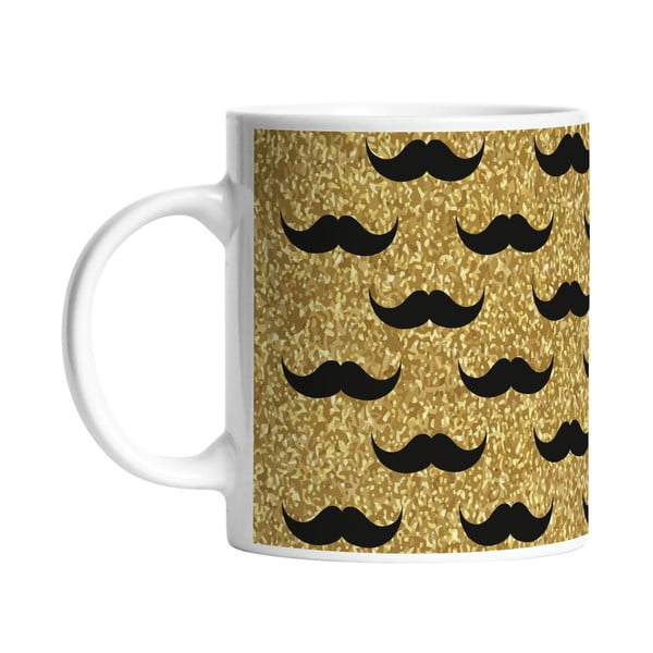 Hrnek Black Shake  Set of Moustaches, 330 ml