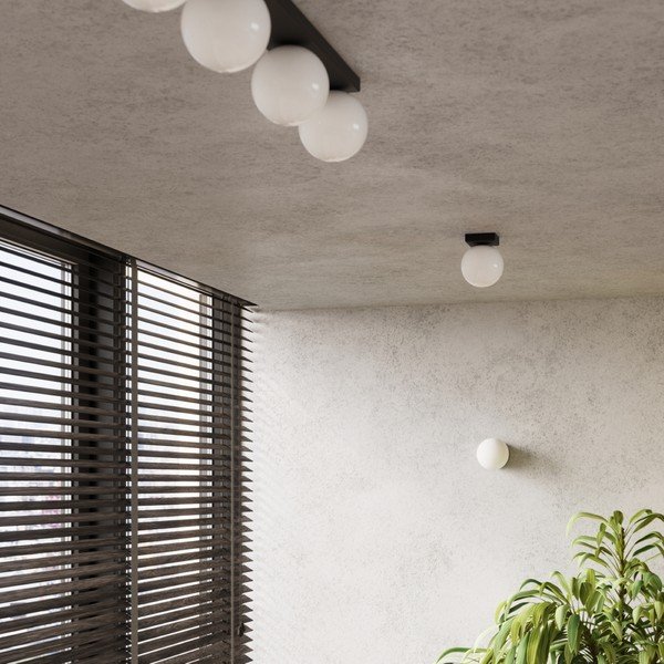 Černobílé nástěnné svítidlo Blaze – Sollux-image-1