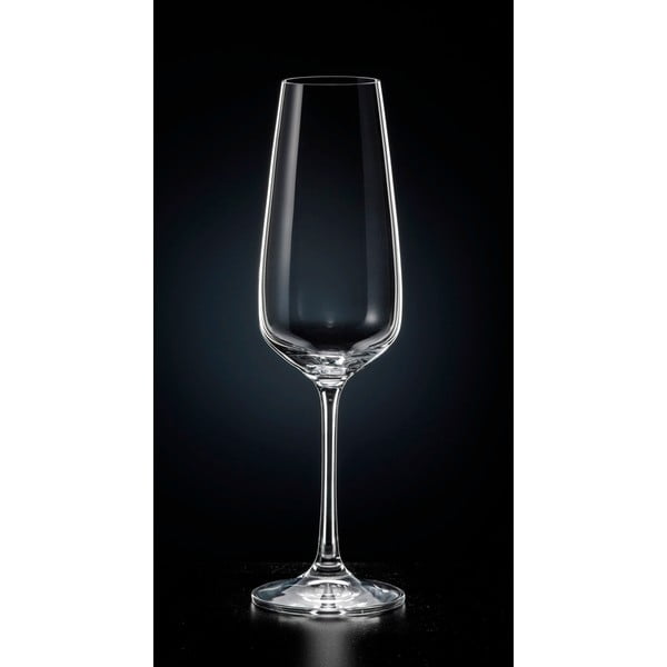 Sada 6 sklenic na šampaňské Crystalex Giselle, 190 ml-image-1