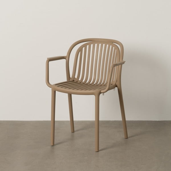 Béžová plastová jídelní židle Alia – Ixia-image-1