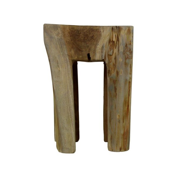 Stolička z neopracovaného teakového dřeva HSM collection Keta-image-3
