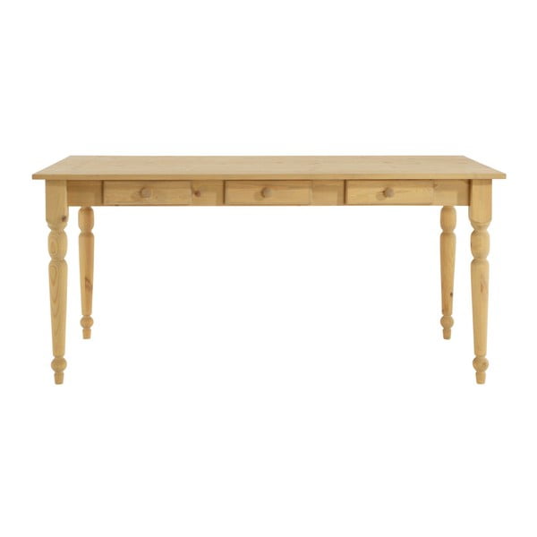 Jídelní stůl z masivního dřeva 13Casa Charlotte, 160 x 80 cm