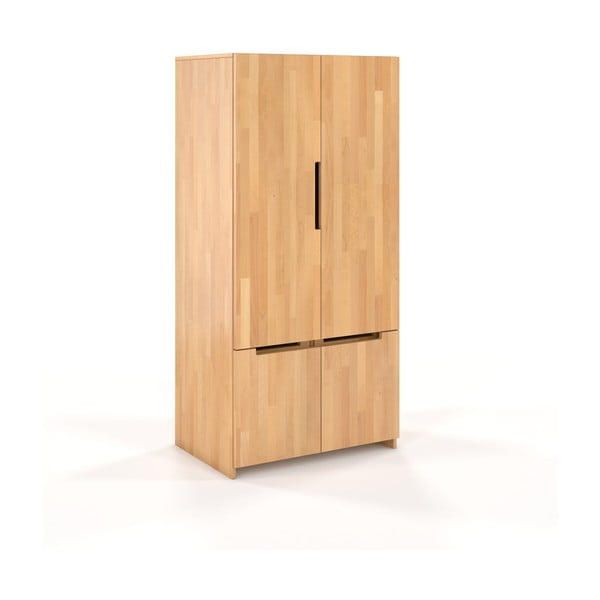 Šatní skříň z bukového dřeva 86x180 cm Bergman - Skandica