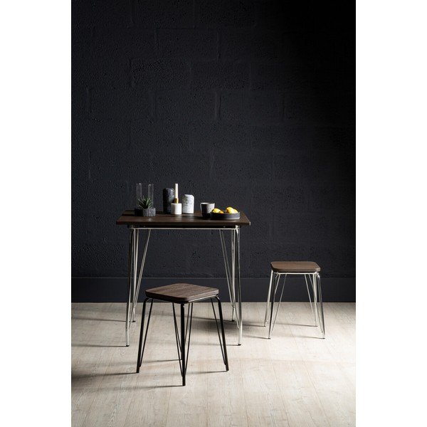 Jídelní stůl z jilmového dřeva ø 80 cm District – Premier Housewares-image-2