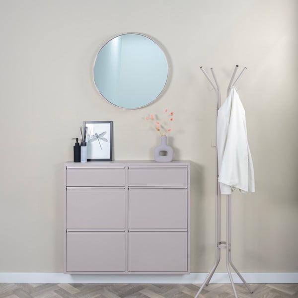 Taupe kovový věšák ø 40x170 cm Jessy – Spinder Design-image-1