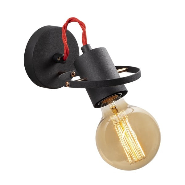 Černé nástěnné svítidlo Vaveyla – Opviq lights