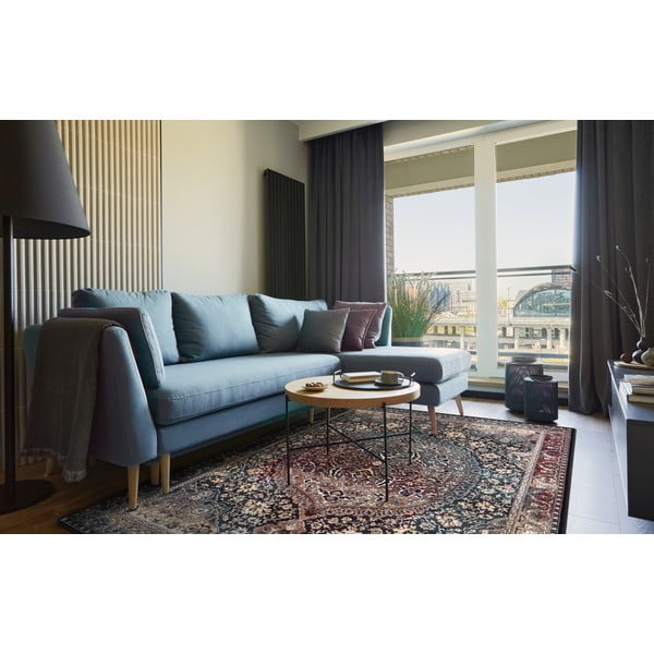 Tmavě zelený vlněný koberec 200x300 cm Ava – Agnella-image-1